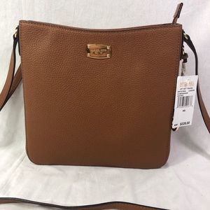 NEW Michael Kors Jet Set Travel Leather Handbag